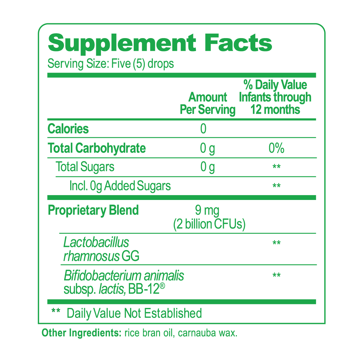 Culturelle® Baby Digestive Calm + Comfort Probiotic Drops