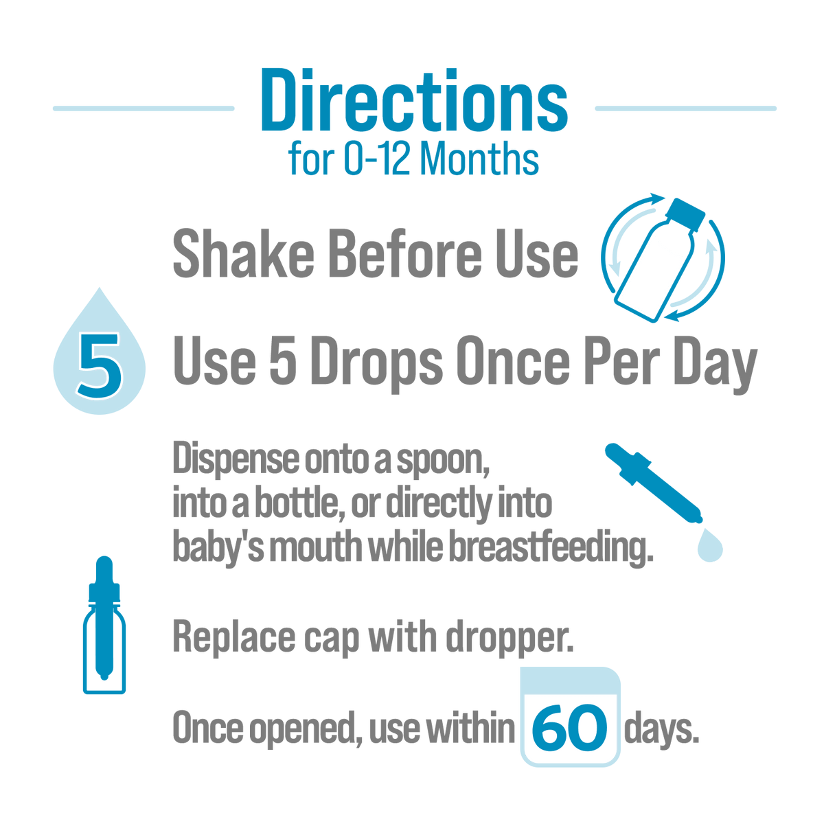 Culturelle® Baby Immune + Digestive Support Probiotic & Vitamin D Drops